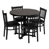 Brazilian Maple 36"RD Table Set - OCS-119