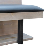 Pine Slat Double Booth