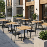 Teak Patio Table Top - Square