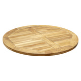 Teak Patio Table Top - 30" Round