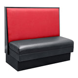 Plain Back Wood Panel Single Booth