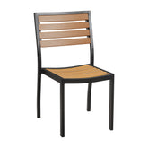 Miami Patio Side Chair - Black