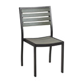 Miami Patio Side Chair - Gray
