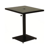 Miami Patio Table - 24"x30" - Gray