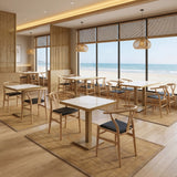 Cafe Crystal Table Tops - White