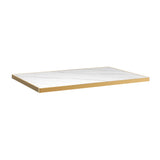 Cafe Crystal Table Tops - White