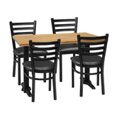 Poplar 30" x 48" Table Set - OCS-104