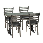 Poplar 30" x 48" Table Set - OCS-118