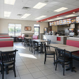 Metal School House Chair