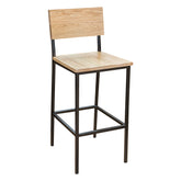 Industrial Metal Barstool