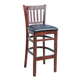 JR School House Barstool - Mahogany