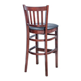 JR School House Barstool - Mahogany