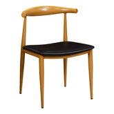 Roman Metal Side Chair - Natural