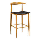 Roman Metal Barstool - Natural