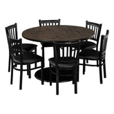 Brazilian Maple 48"RD Table Set - OCS-119