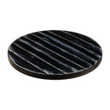 Brazilian Maple Round Table Top - Antique Black