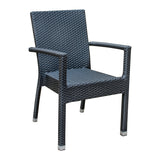 Brunswick Arm Chair - Black