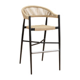 Teddy Patio Barstool - Tan