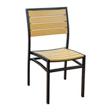 Miami Patio Side Chair - Black