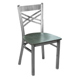 Hashtag Metal Chair - Gun Metal - 118