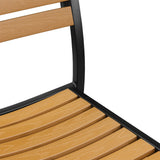 Miami Patio Side Chair - Black