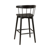 Cruck Barstool Black