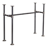 Industrial Pipe Table Base - Bar Height