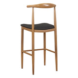 Brutus Metal Barstool - Natural