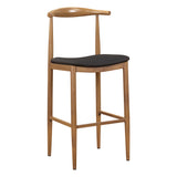 Brutus Metal Barstool - Natural