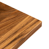 South American Walnut Table Top - Straight Edge