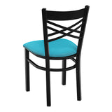 Hashtag Metal Chair - Blue