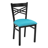 Hashtag Metal Chair - Blue