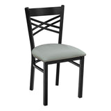 Hashtag Metal Chair - Gray