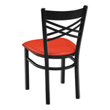 Hashtag Metal Chair - Red