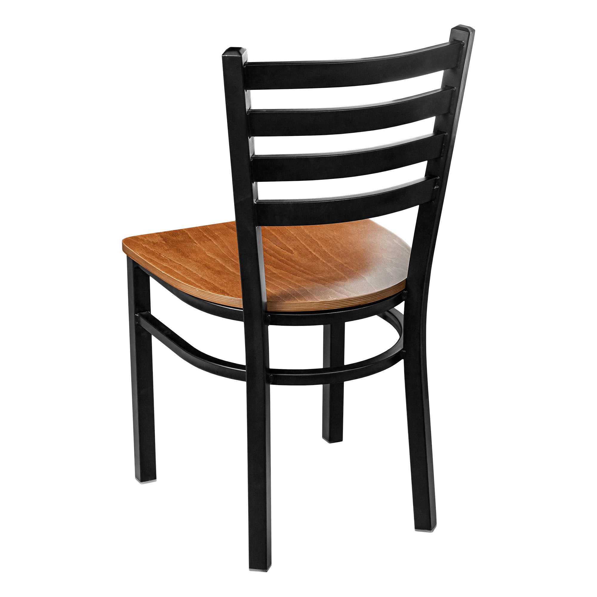 Ladder Back Metal Chair - Black | Barn Furniture – Restaurant Seating