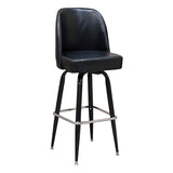 Black Swivel Barstool