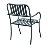 Outdoor Metal Arm Chair