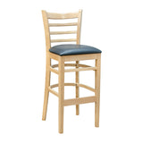 Ladder Back Barstool - Natural