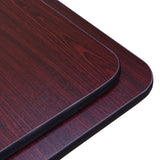 Reversible Laminate Table Top - Mahogany