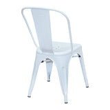 Pari's Metal Chair - White