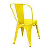 Pari's Metal Chair - Yellow