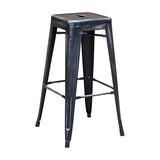 Pari's Stool - Antique Black