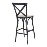 Vintage Barstool - Antique Black