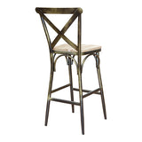 Vintage Barstool - Vintage Brass