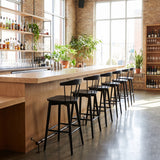 Cruck Barstool Black
