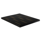 Poplar Table Top - Black Antique