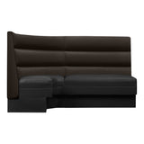Channel Back L-Shape Booth