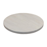 Brazilian Maple Round Table Top - Pewter