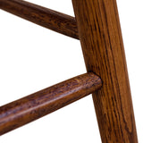 Oak Swivel Barstool - Cherry