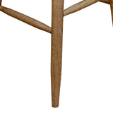 Oak Swivel Barstool - Medium